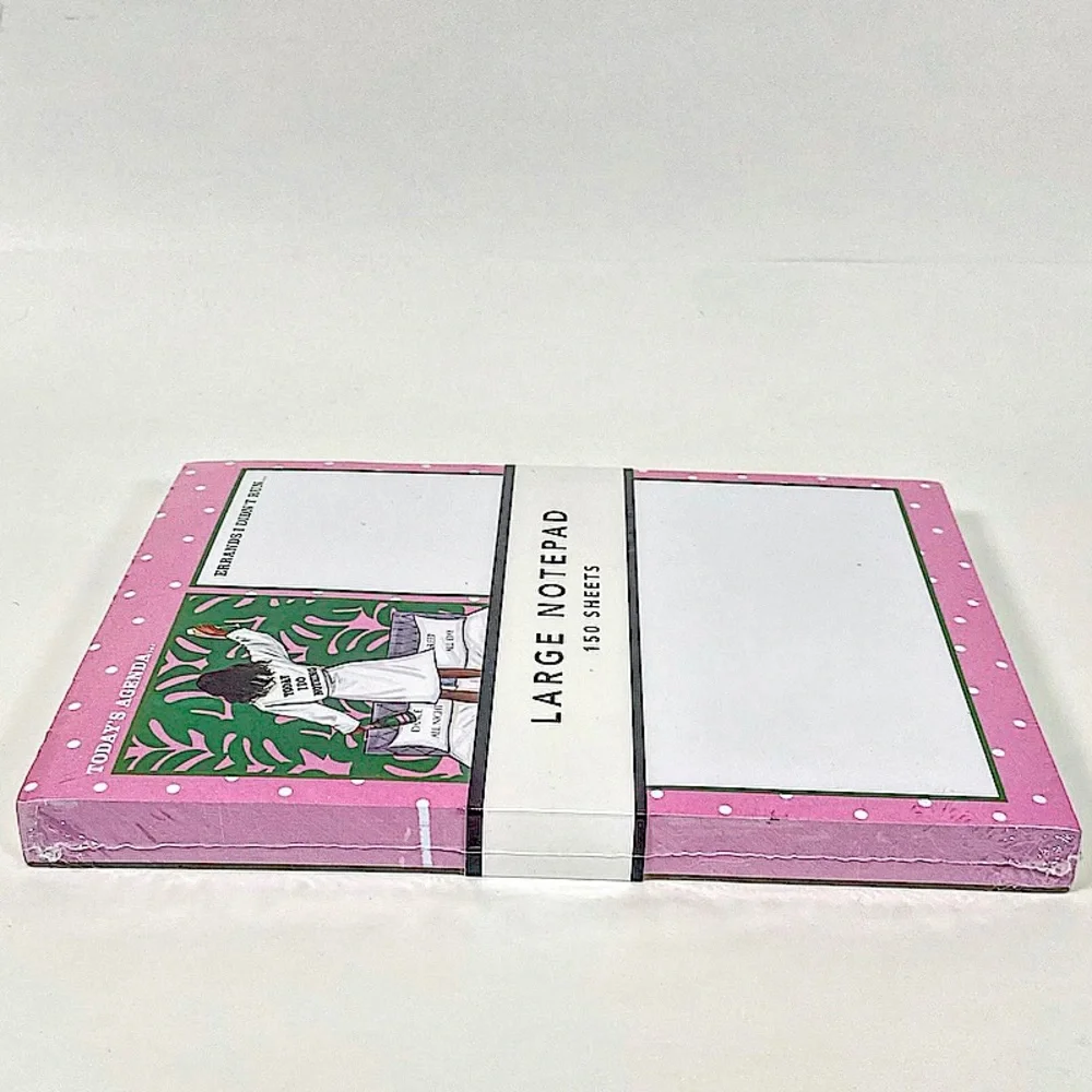 TODAY’S AGENDA Plant Decor Notepad